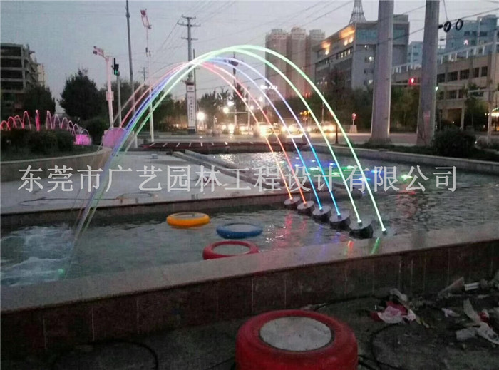 噴泉旱噴